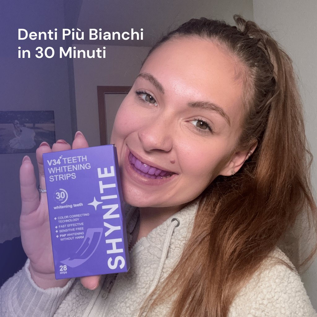 SHYNITE Strisce sbiancanti per denti