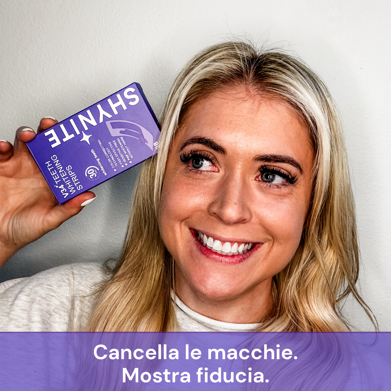 SHYNITE Strisce sbiancanti per denti